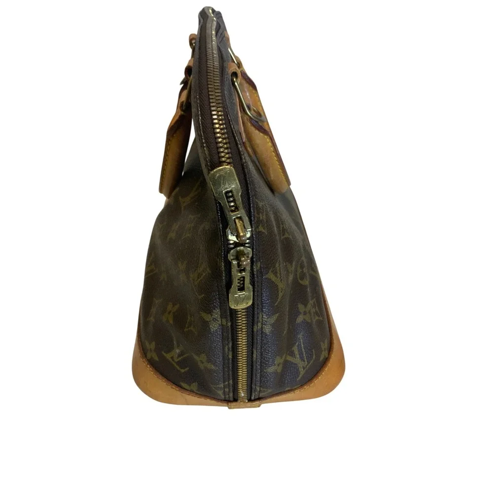 Louis Vuitton Alma PM Monogram Canvas Handbag Brown M51130 Vintage - Picture 3 of 16